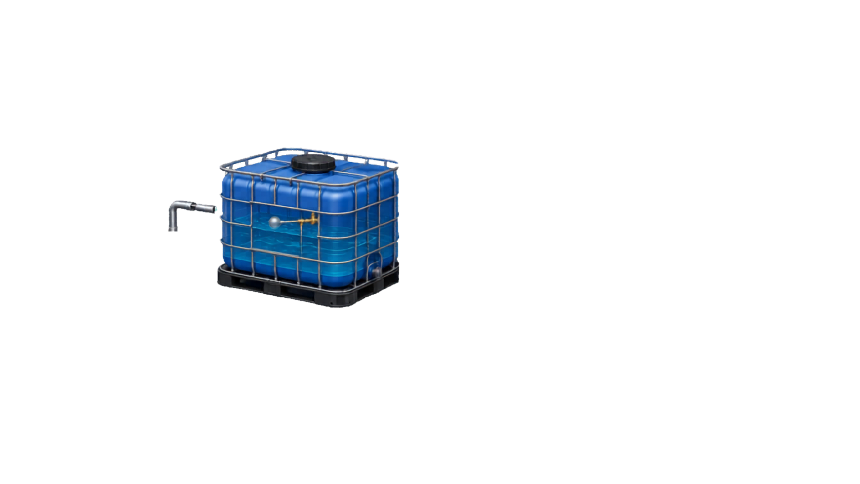 Modular IBC storage tank